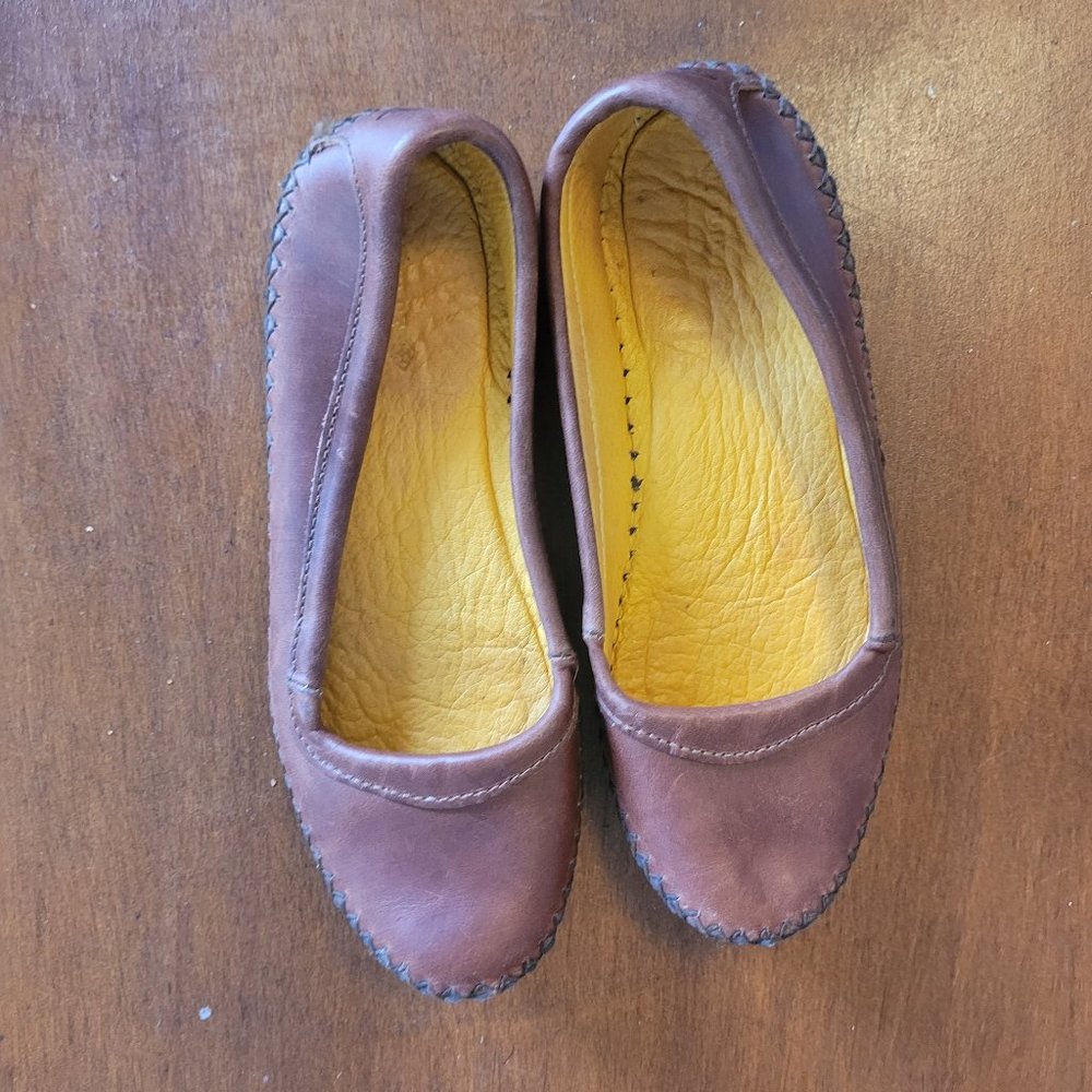 Quoddy Bespoke ballet slipper - Picture 2 of 7